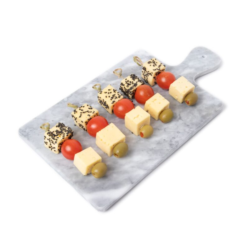 Brochetas Q. Mantecoso