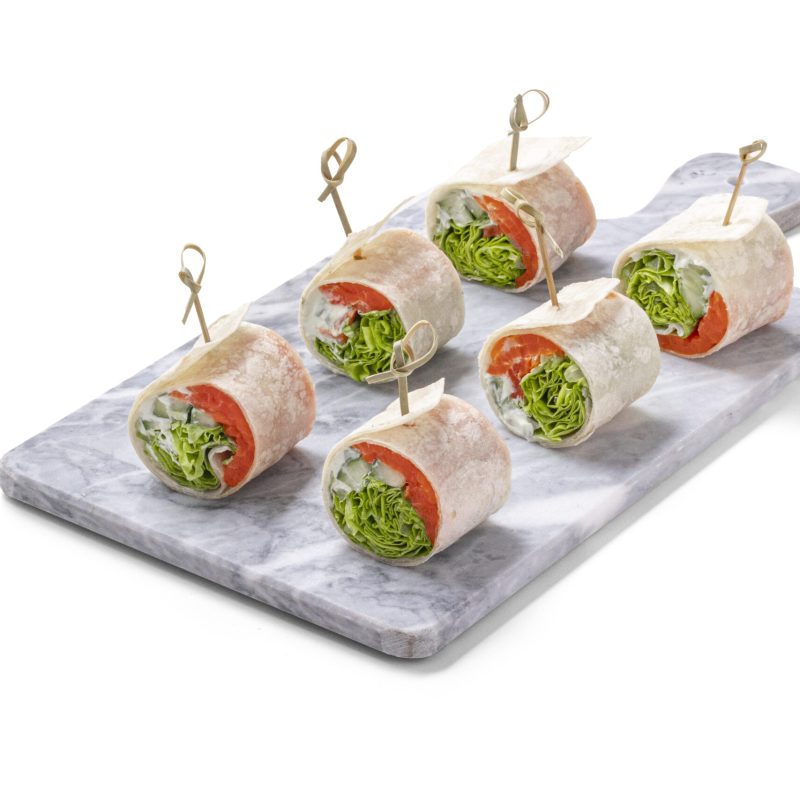 Wrap Salmón y Queso crema