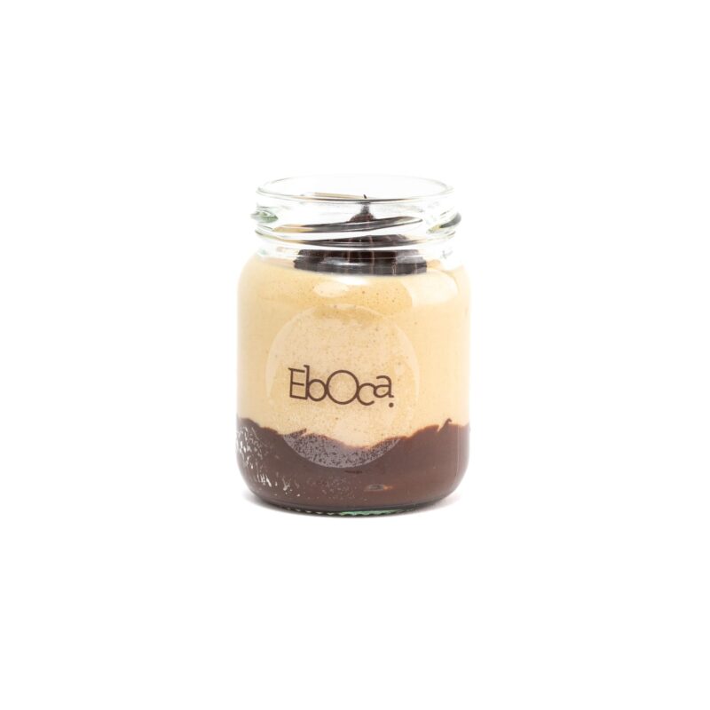Mousse Manjar-Chocolate
