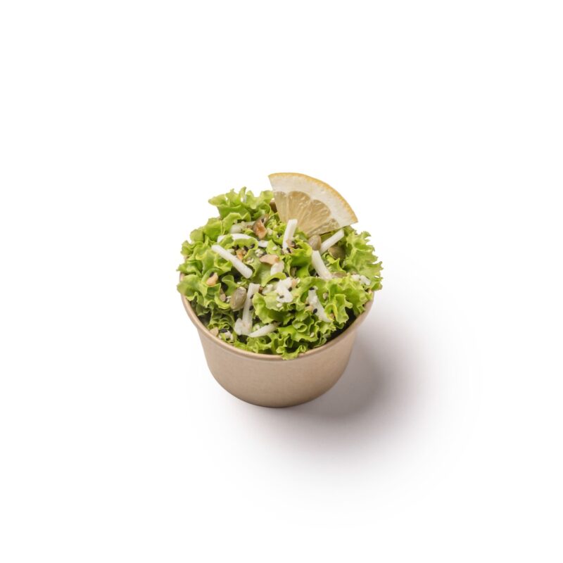 Mini ensalada Lechuga-Queso de cabra