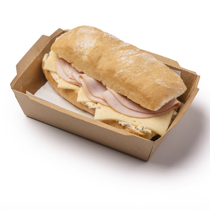 Sándwich queso-jamón